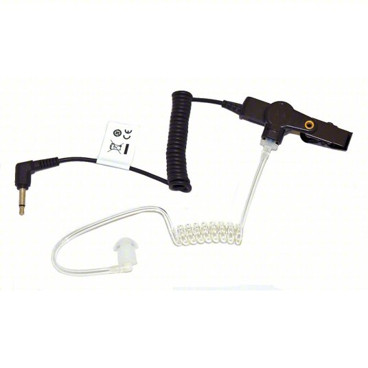 Receive Only Earpiece with Translucent Tube