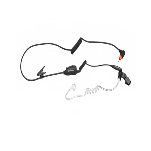 Surveillance Earpiece with In-line Microphone and Push-to-Talk
