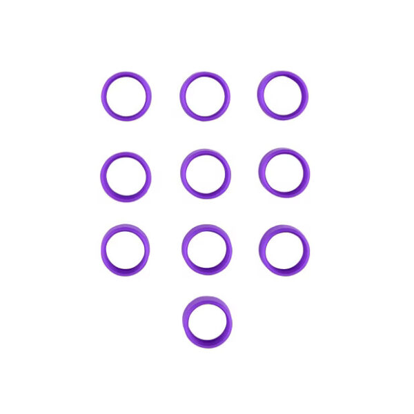 Purple Antenna ID Band (10 Pack)